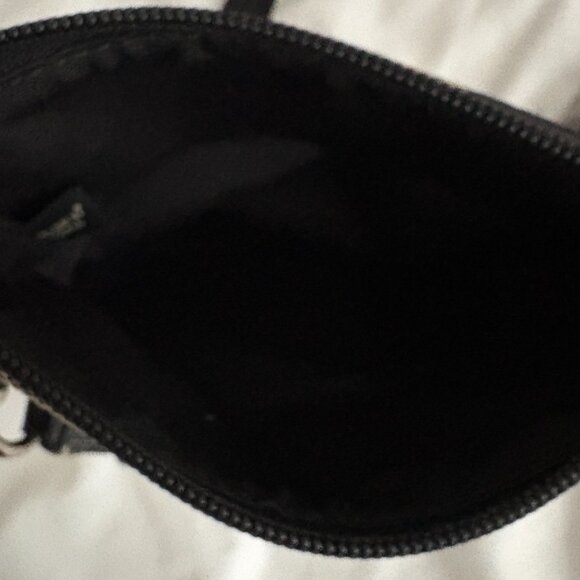 Coach Signature Canvas Logo Black Crossbody Bag Purse EUC - Picture 5 of 6